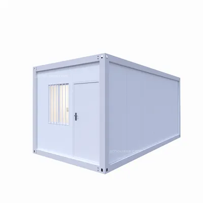 Prefabricated Container Houses On Construction Sites