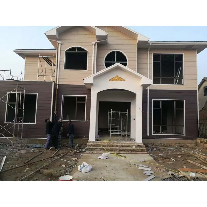 Three Story Steel Structure Villa